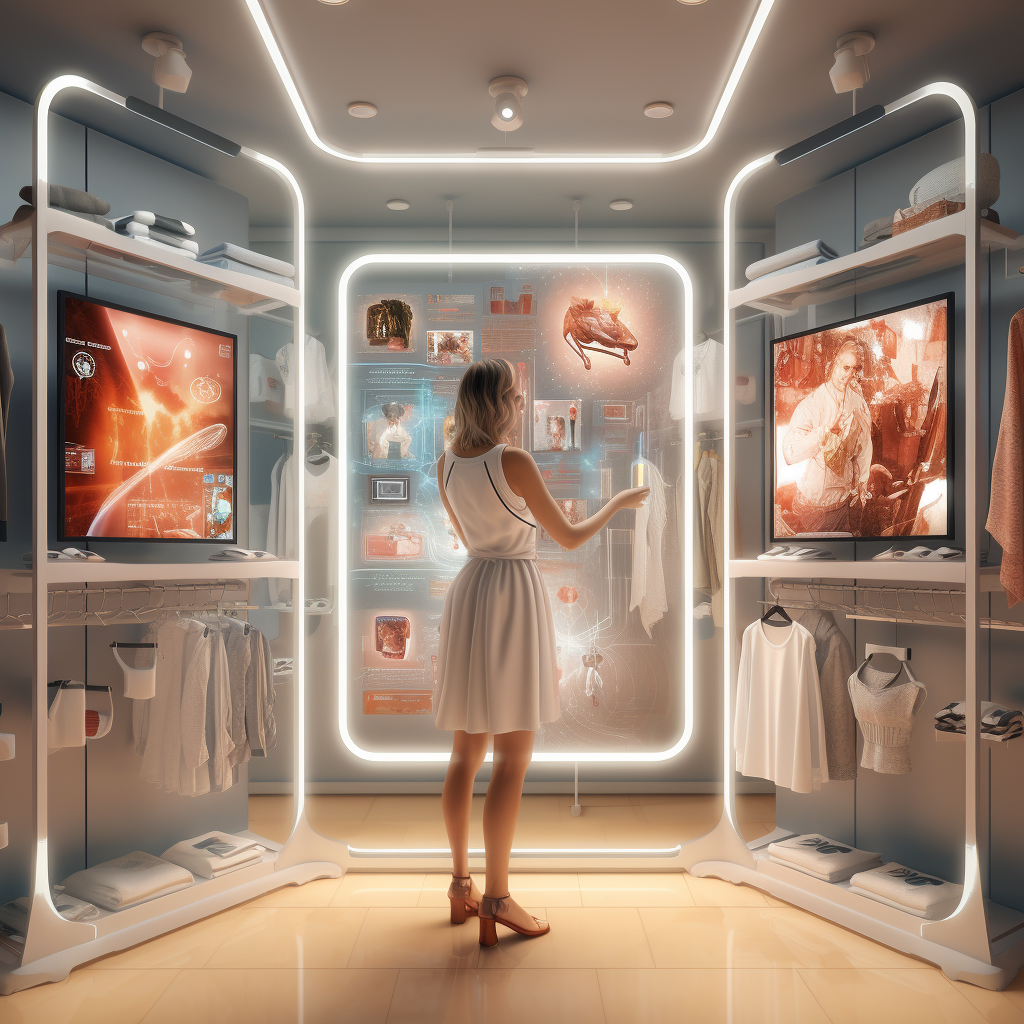 Virtual fitting rooms: a glimpse into the store of the future - K3